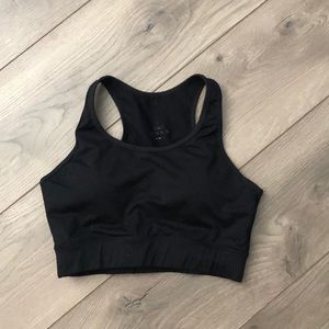 NVGTN black sports bra
